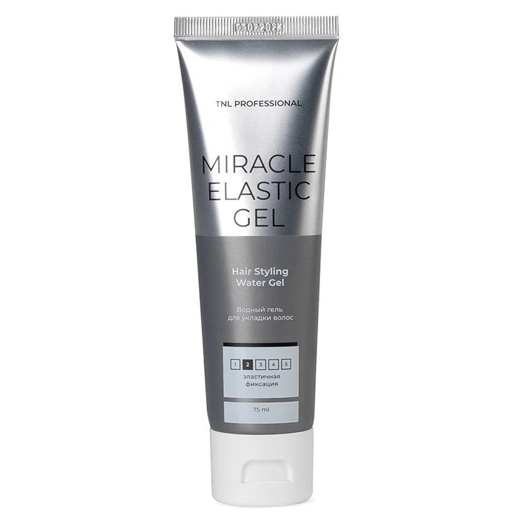 1631099 TNL Miracle Elastic Gel Saçların ukladkası üçün elastik fiksasiyalı gel, 75 ml		