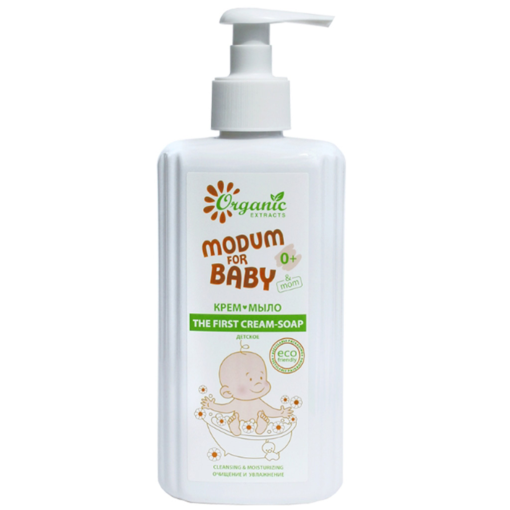 321361 MODUM FOR BABY Uşaqlar üçün krem-sabun THE FIRST CREAM-SOAP 0+, 300 ml 321361 MODUM FOR BABY Uşaqlar üçün krem-sabun THE FIRST CREAM-SOAP 0+, 300 ml