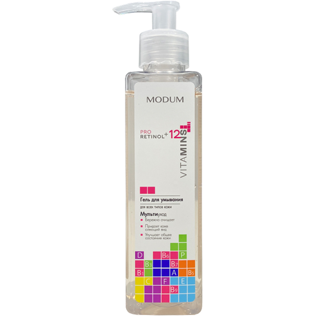 325499 ALF MODUM PRO RETINOL+12 VITAMINS Üz yuma geli 260 q