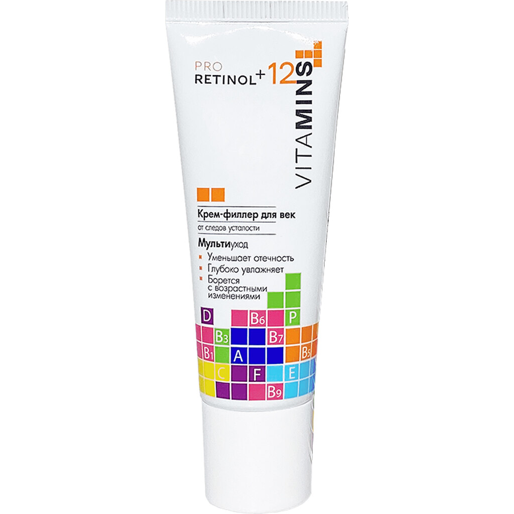 325543 ALF MODUM PRO RETINOL+12 VITAMINS Göz qapaqları üçün krem-filler 25 q 325543 ALF MODUM PRO RETINOL+12 VITAMINS Göz qapaqları üçün krem-filler 25 q