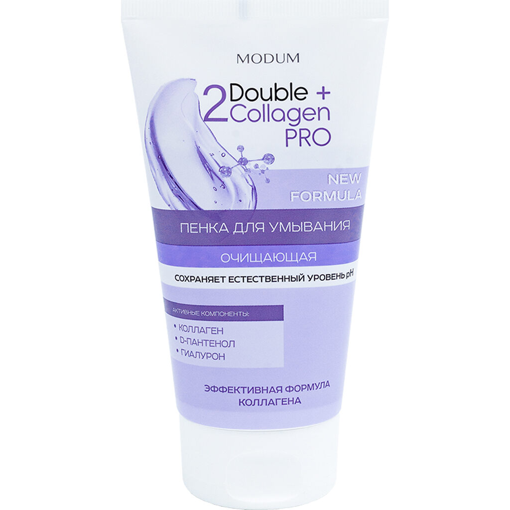 325611 ALF MODUM DOUBLE COLLAGEN PRO İkiqat kollagen tərkibli təmizləyici üz yuma köpüyü 150 q