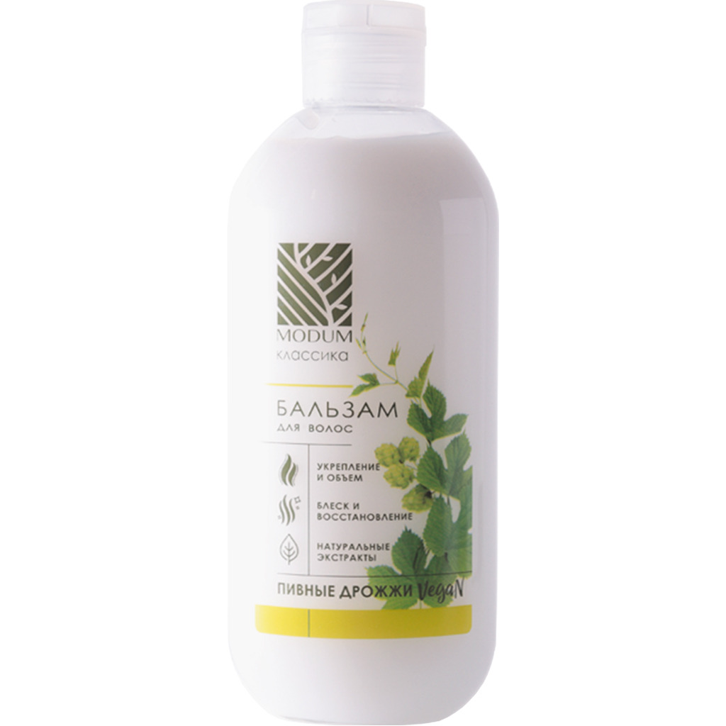 342516 MODUM Klassika Saç balzamı Pivə mayası, 400 ml 342516 MODUM Klassika Saç balzamı Pivə mayası, 400 ml