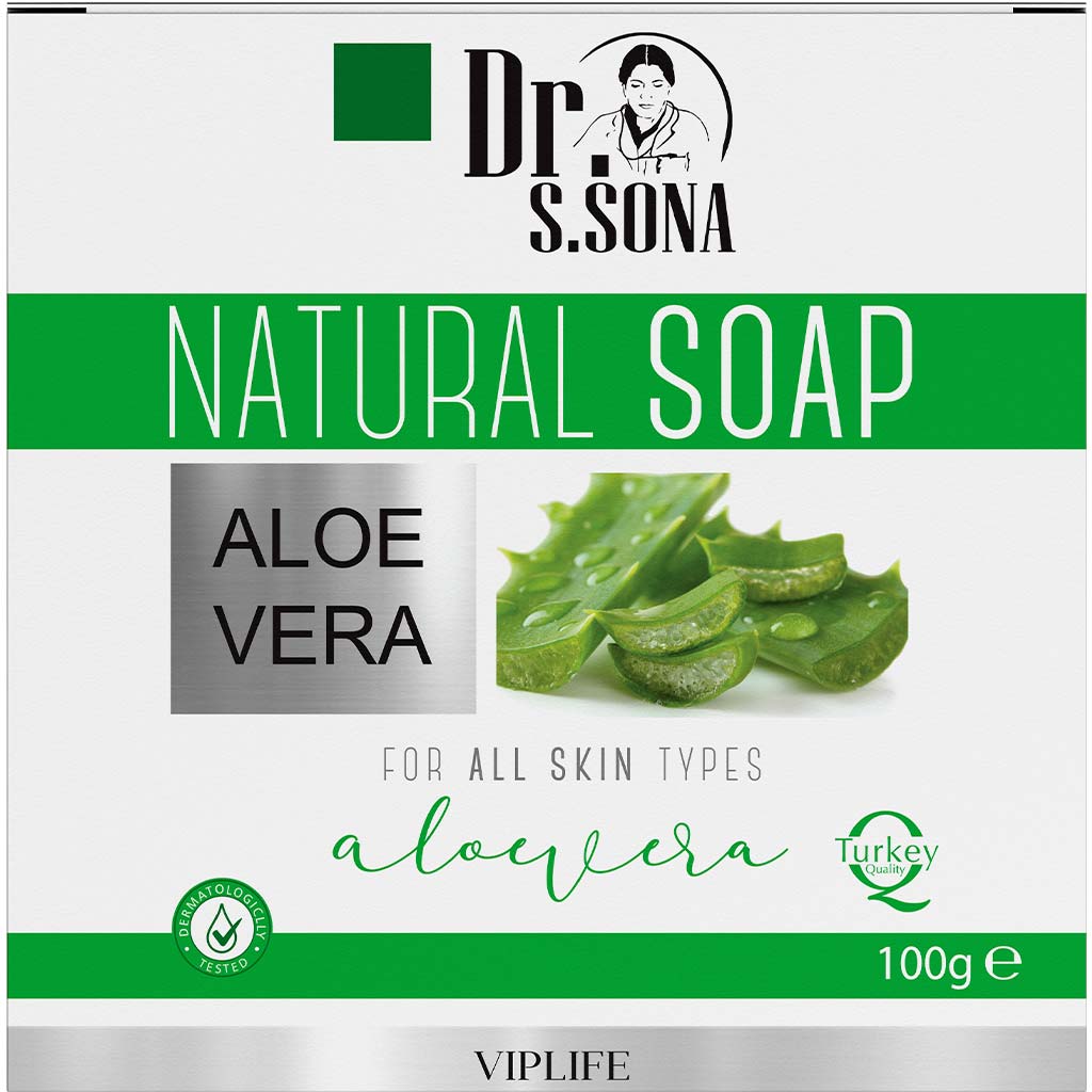430001 Dr. Sona Təbii bərk sabun Aloe Vera 100 q 430001 Dr. Sona Təbii bərk sabun Aloe Vera 100 q
