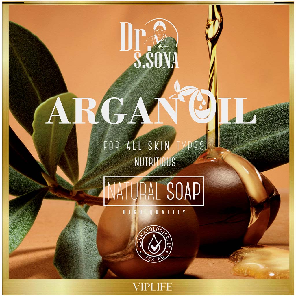 430002 DR.S.SONA Üz və bədən üçün bərk sabun ARGAN OIL 100 qr. (arqan yağı ilə) 430002 DR.S.SONA Üz və bədən üçün bərk sabun ARGAN OIL 100 qr. (arqan yağı ilə)