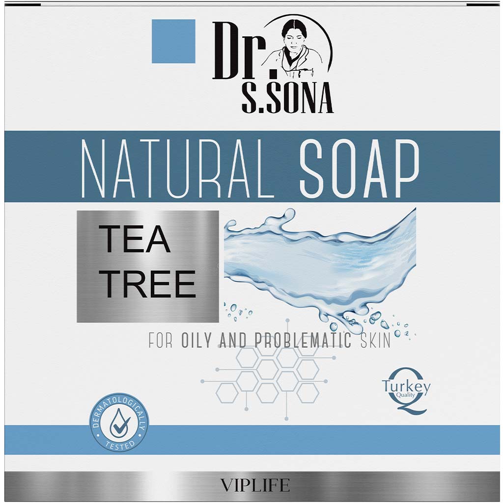 430004 DR.S.SONA Üz və bədən üçün bərk sabun TEA TREE 100 q. (çay ağacı ilə) 430004 DR.S.SONA Üz və bədən üçün bərk sabun TEA TREE 100 q. (çay ağacı ilə)