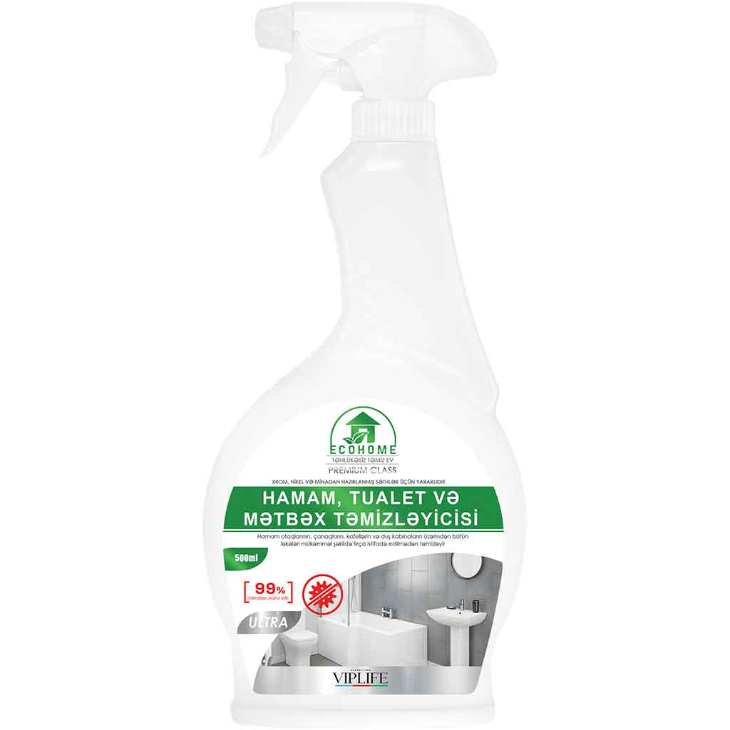 540003 ECOHOME Hamam, tualet və mətbəx təmizləyicisi 500 ml