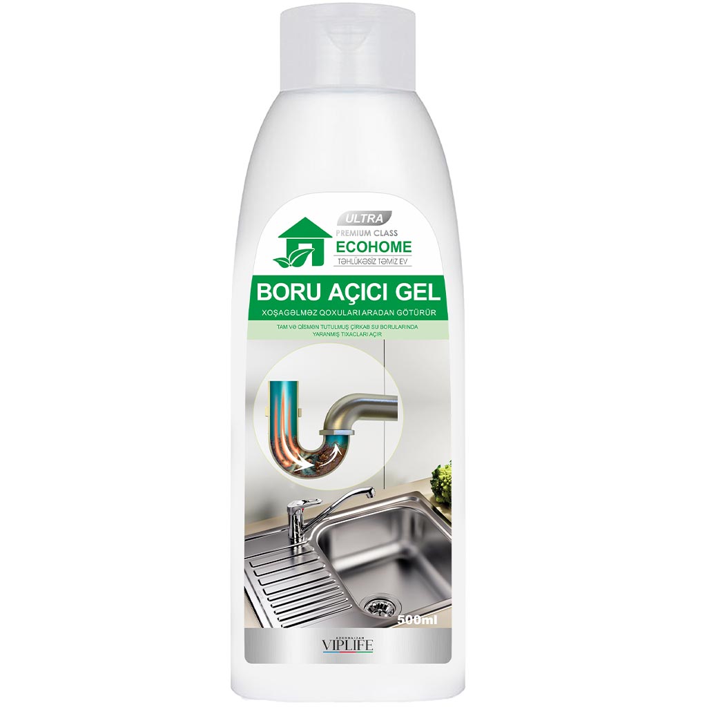 540019 ECOHOME Boruaçıcı gel 500 ml 540019 ECOHOME Boruaçıcı gel 500 ml
