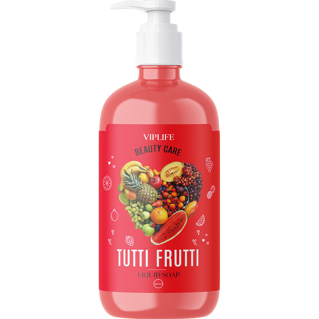 540032 VIPLIFE BEAUTY CARE Maye sabun "Tutti Frutti" 460 ml 540032 VIPLIFE BEAUTY CARE Maye sabun "Tutti Frutti" 460 ml