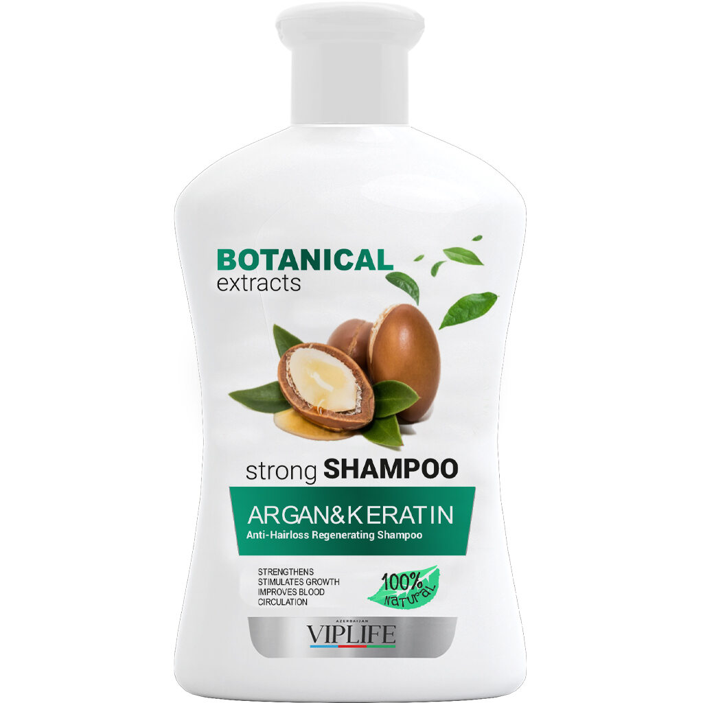 540111 VIPLIFE Botanical Extracts Arqan yağı ilə şampun 225 ml 540111 VIPLIFE Botanical Extracts Arqan yağı ilə şampun 225 ml