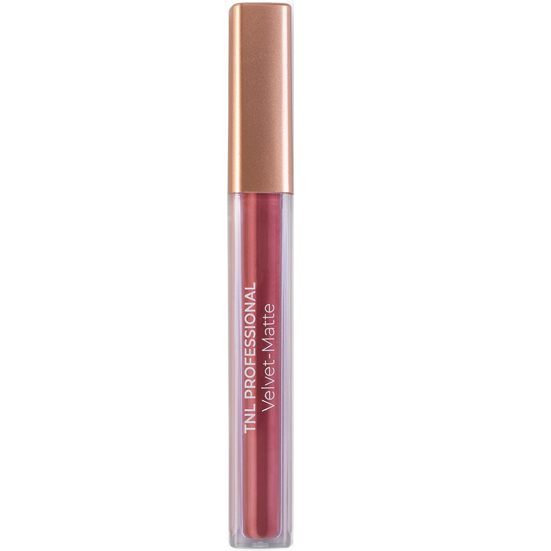 6248169 TNL Professional Duru mat dodaq boyası Velvet-Matte №2 gavalı, 2,5 ml