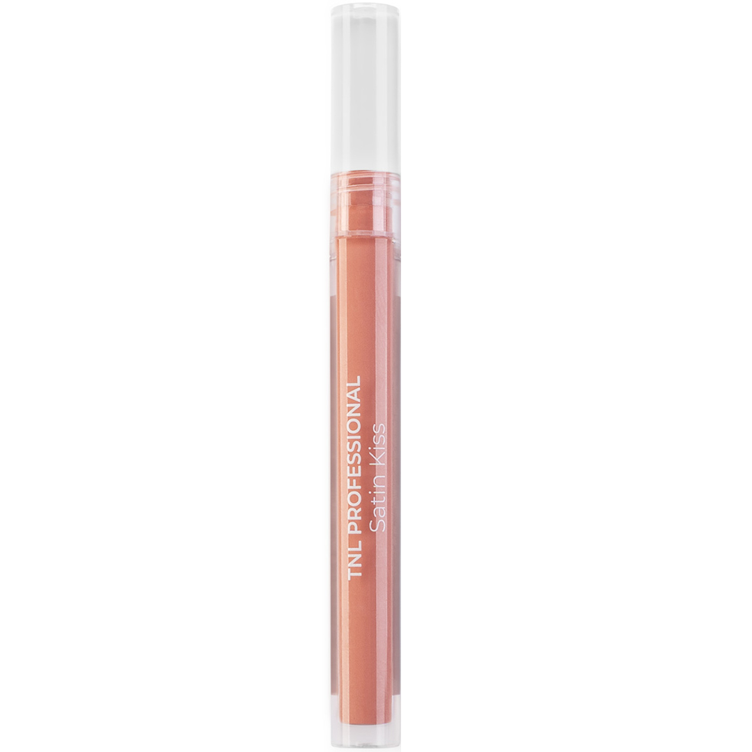 6248213 TNL Professional Duru satin dodaq boyası Satin kiss №2 karamel-şaftalı, 1,3 ml