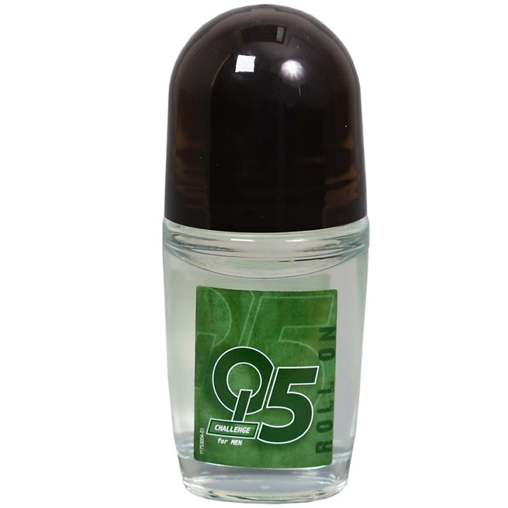 68015 Kişi üçün diyircəkli dezodorant-antiperspirant Q5 CHALLENGE 50 ml