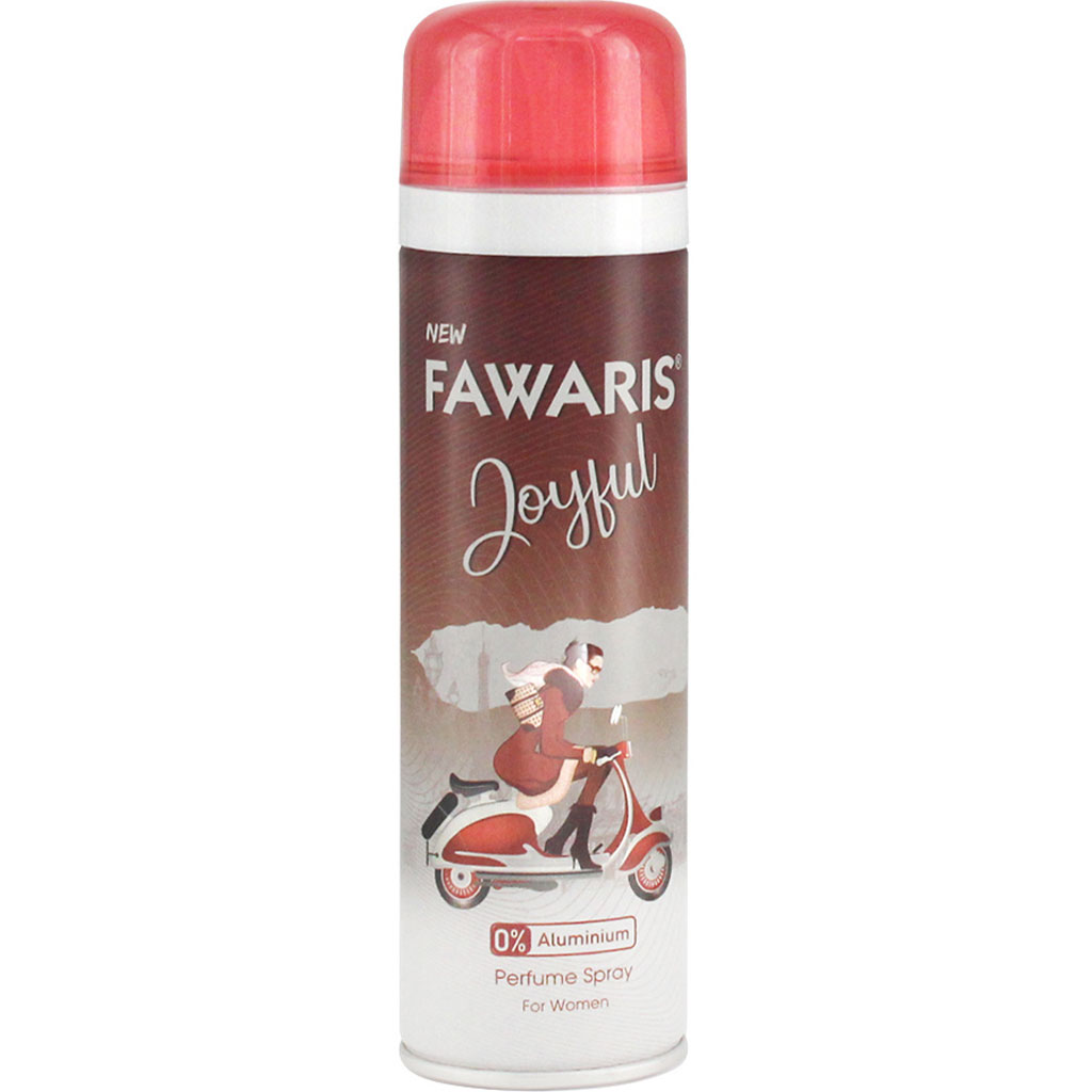 68019 Qadın dezodorantı FAWARIS JOYFUL 150 ml 68019 Qadın dezodorantı FAWARIS JOYFUL 150 ml