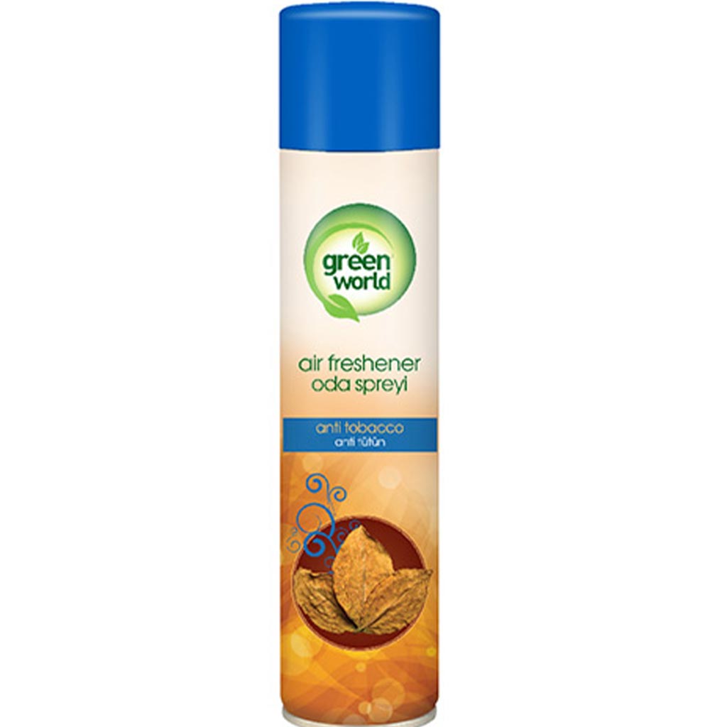 68029 Green World Hava təravətləndiricisi ANTI TOBACCO 400 ml 68029 Green World Hava təravətləndiricisi ANTI TOBACCO 400 ml