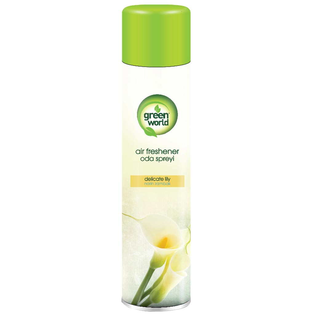 68032 Green World Hava təravətləndiricisi DELICATE LILY 400 ml