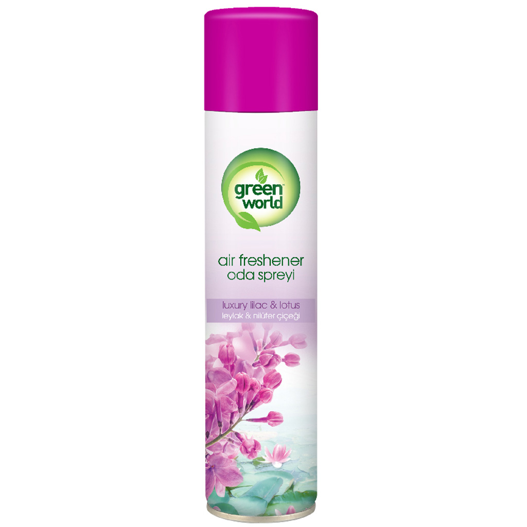 68034 Green World Hava təravətləndiricisi LILAC&LOTUS 400 ml 68034 Green World Hava təravətləndiricisi LILAC&LOTUS 400 ml