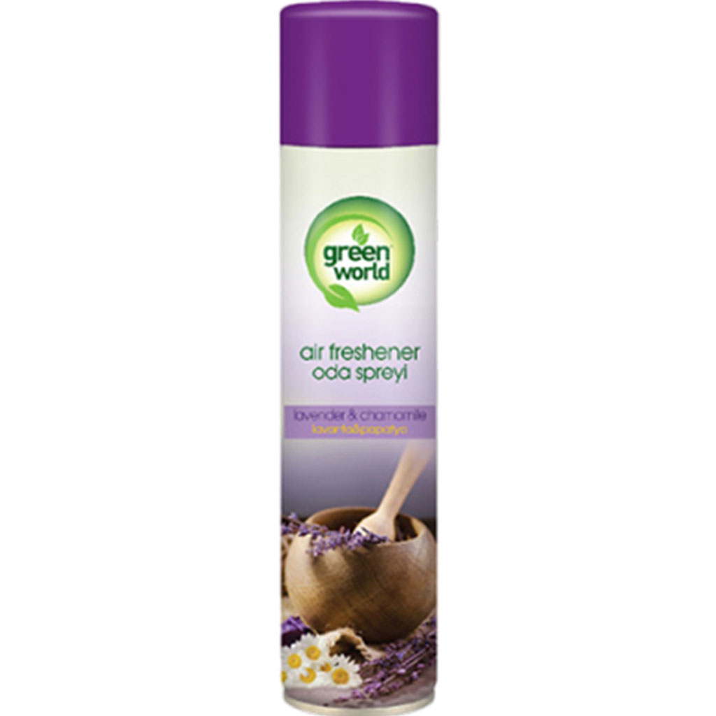 68065 GREEN WORLD Hava təravətləndiricisi Lavanda 400 ml