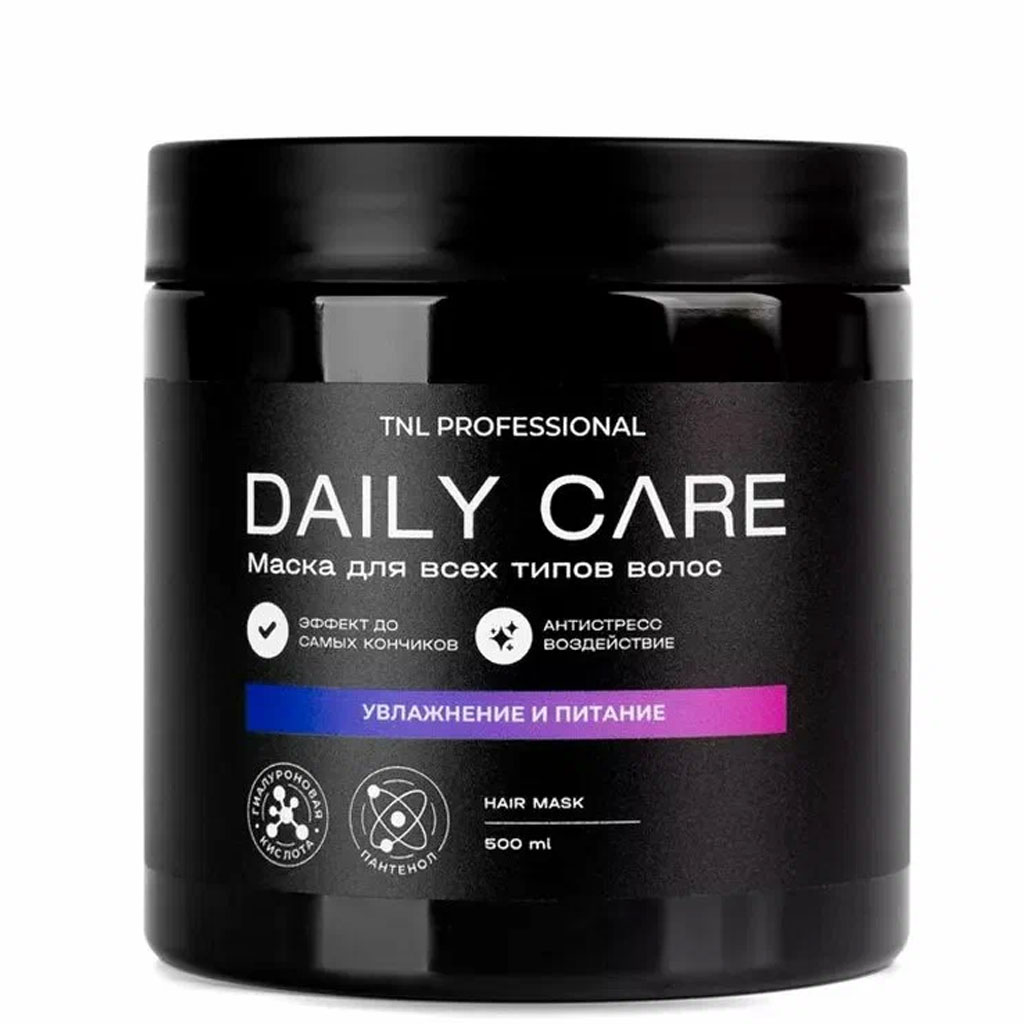 7678374 TNL Daily Care Saç maskası "2-1-də: nəmləndirmə və qidalandırma", 500 ml 7678374 TNL Daily Care Saç maskası "2-1-də: nəmləndirmə və qidalandırma", 500 ml