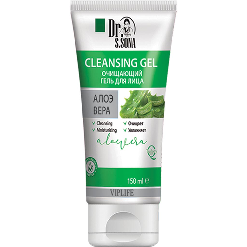 780047 VIPLIFE DR. S. SONA Aloe vera ilə üz üçün təmizləyici gel 150 ML