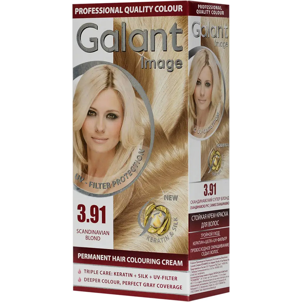 800025 REGAL Saç boyası "Galant № 3.91" skandinaviyalı super blond 