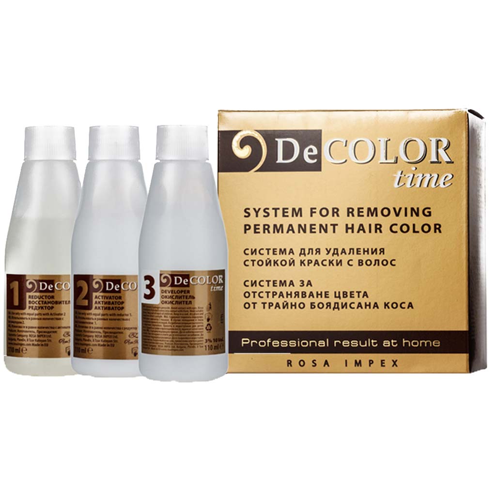 800057 Regal Saçlardan davamlı boyaların yuyulması üçün sistem DE COLOR TIME 3x110 ml 800057 Regal Saçlardan davamlı boyaların yuyulması üçün sistem DE COLOR TIME 3x110 ml