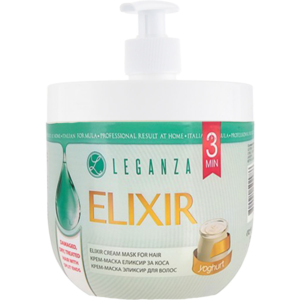 800100 LEGANZA Saçlar üçün yogurtlu krem-maska HAIR CREAM MASK 1000 ml 800100 LEGANZA Saçlar üçün yogurtlu krem-maska HAIR CREAM MASK 1000 ml