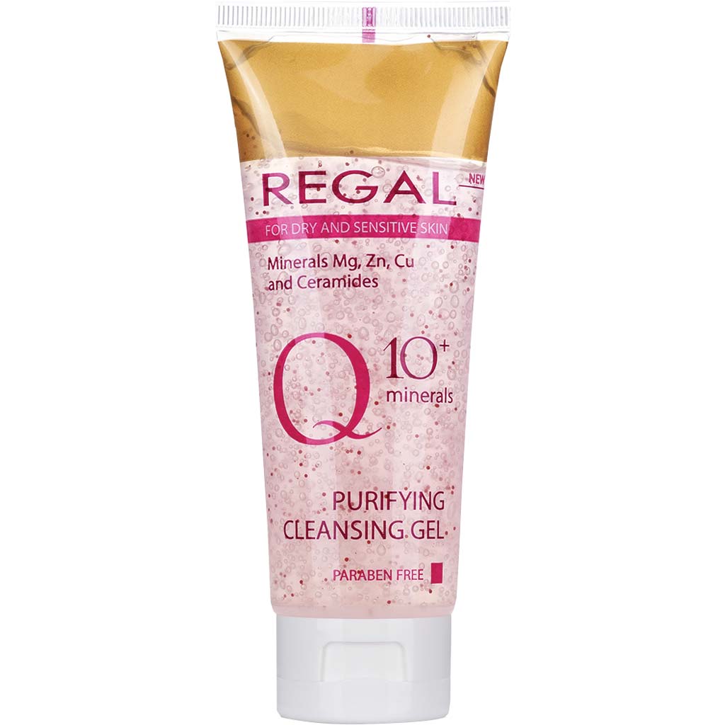 800184 REGAL Üz yumaq üçün gel "Q10+Мinerals" 100 ml