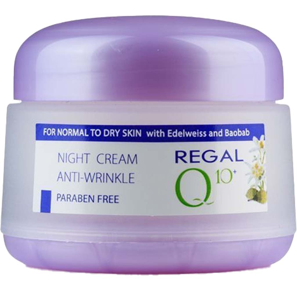 800187 REGAL Qırışlara qarşı baobab və edelveys yağları ilə gecə kremi Q10 50 ml 800187 REGAL Qırışlara qarşı baobab və edelveys yağları ilə gecə kremi Q10 50 ml