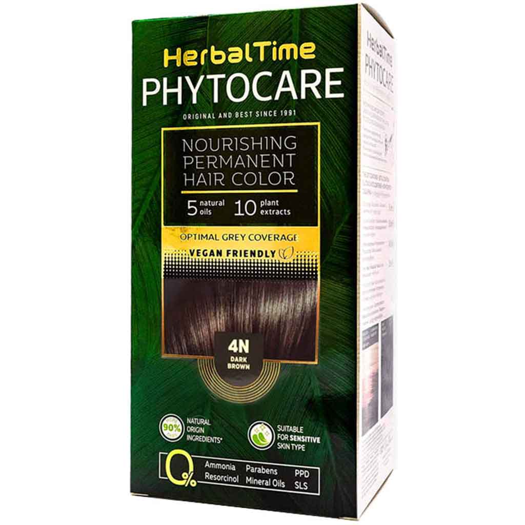 800362 REGAL Saç boyası ''Herbal Time  Phytocare" №4N tünd-qəhvəyi