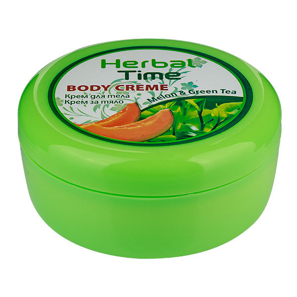 800372 REGAL HERBAL TIME Bədən kremi MELON&GREEN TEA (yemiş&yaşıl çay) 250 ml