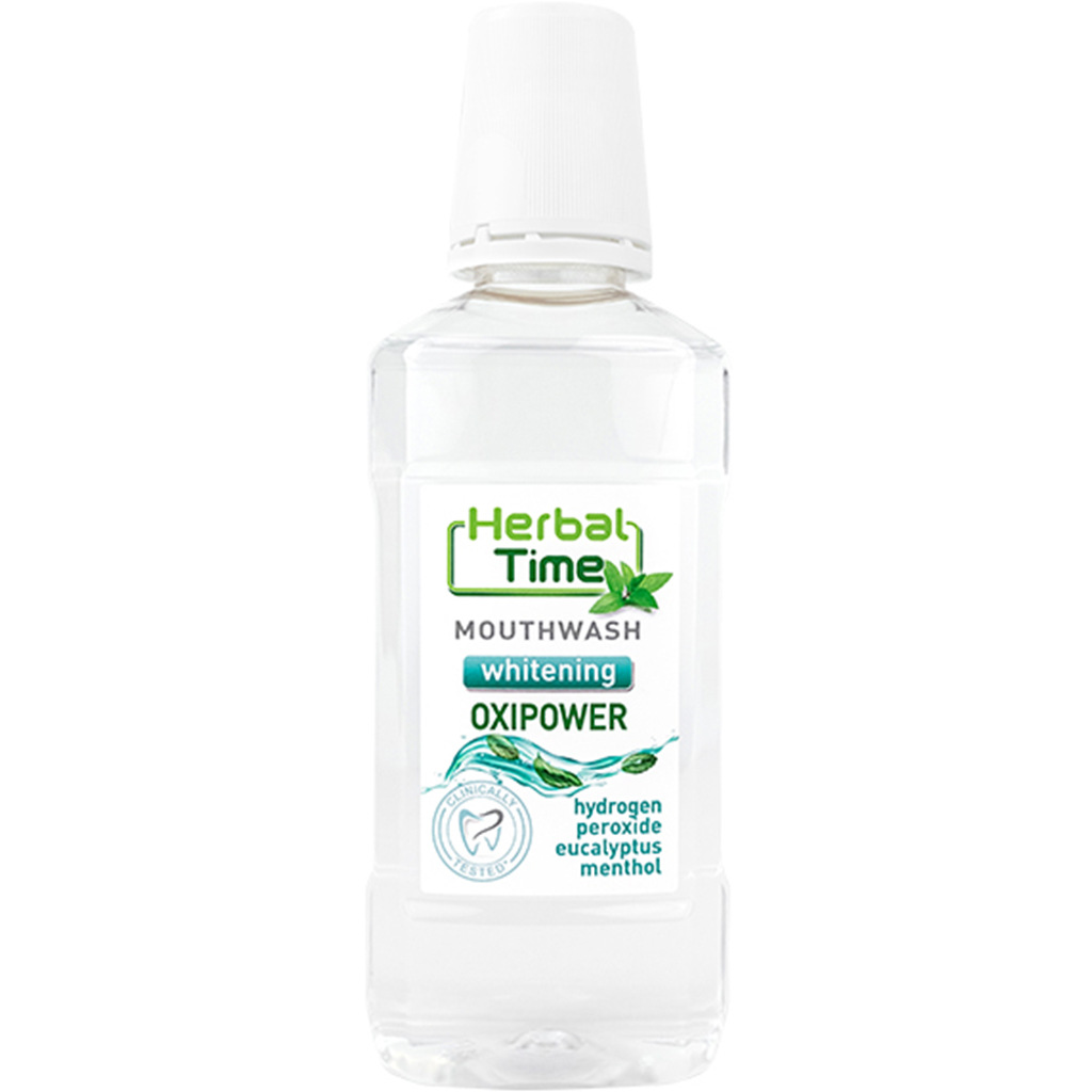 800504 HERBAL TIME Ağız boşluğu üçün yaxalayıcı AĞARDICI - OXIPOWER - 300 ml