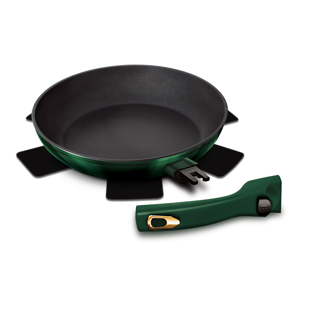 BH-6087 BERLINGER HAUS Tava, 24 sm, çıxarıla bilən tutacaqlı, Emerald Collection