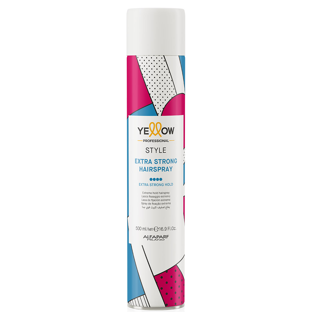 PF018399 YELLOW Style Ekstra güclü fiksasiyalı saç lakı, 500 ml PF018399 YELLOW Style Ekstra güclü fiksasiyalı saç lakı, 500 ml