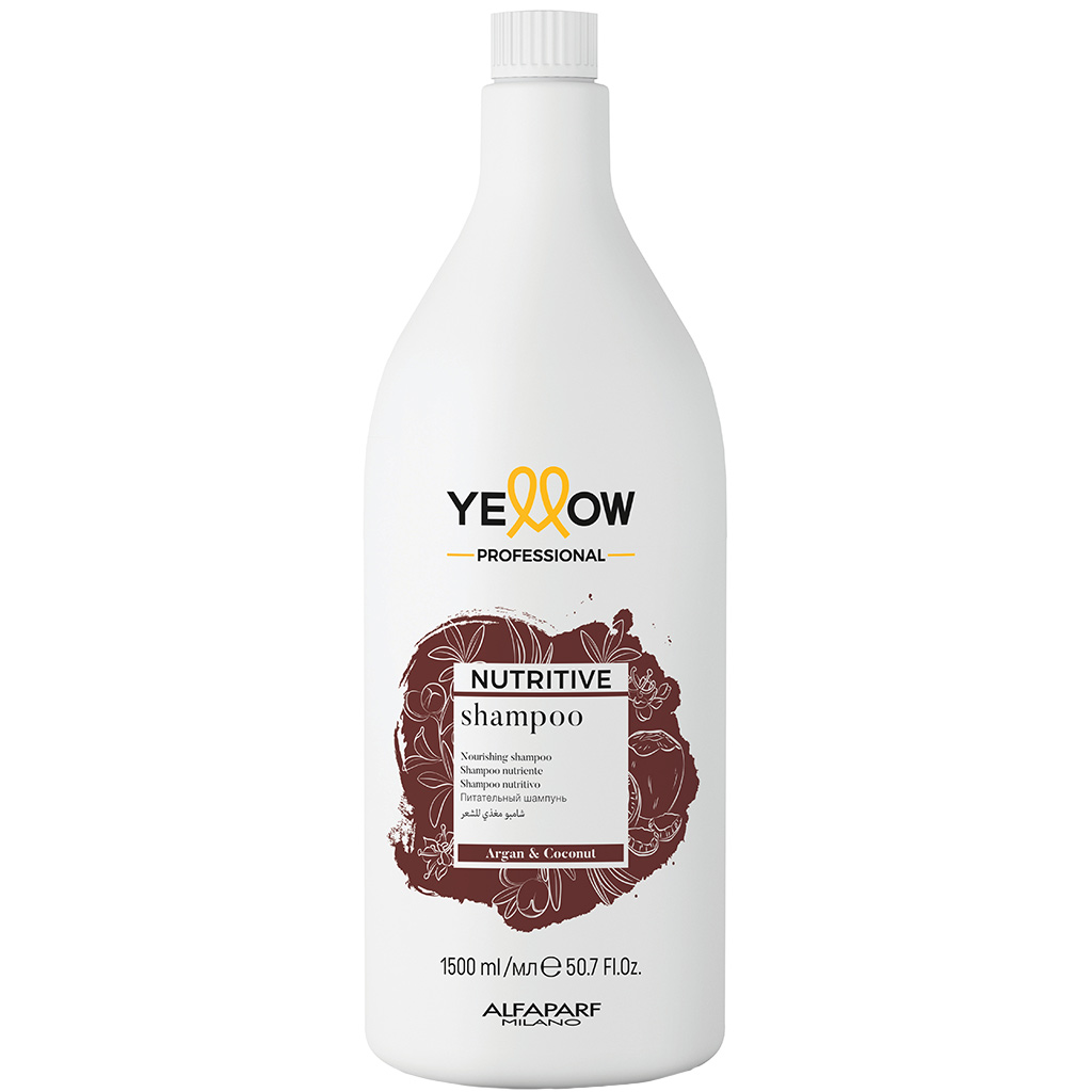 PF025391 YELLOW Nutritive Quru saçlar üçün qidalandırıcı şampun, 1500 ml PF025391 YELLOW Nutritive Quru saçlar üçün qidalandırıcı şampun, 1500 ml