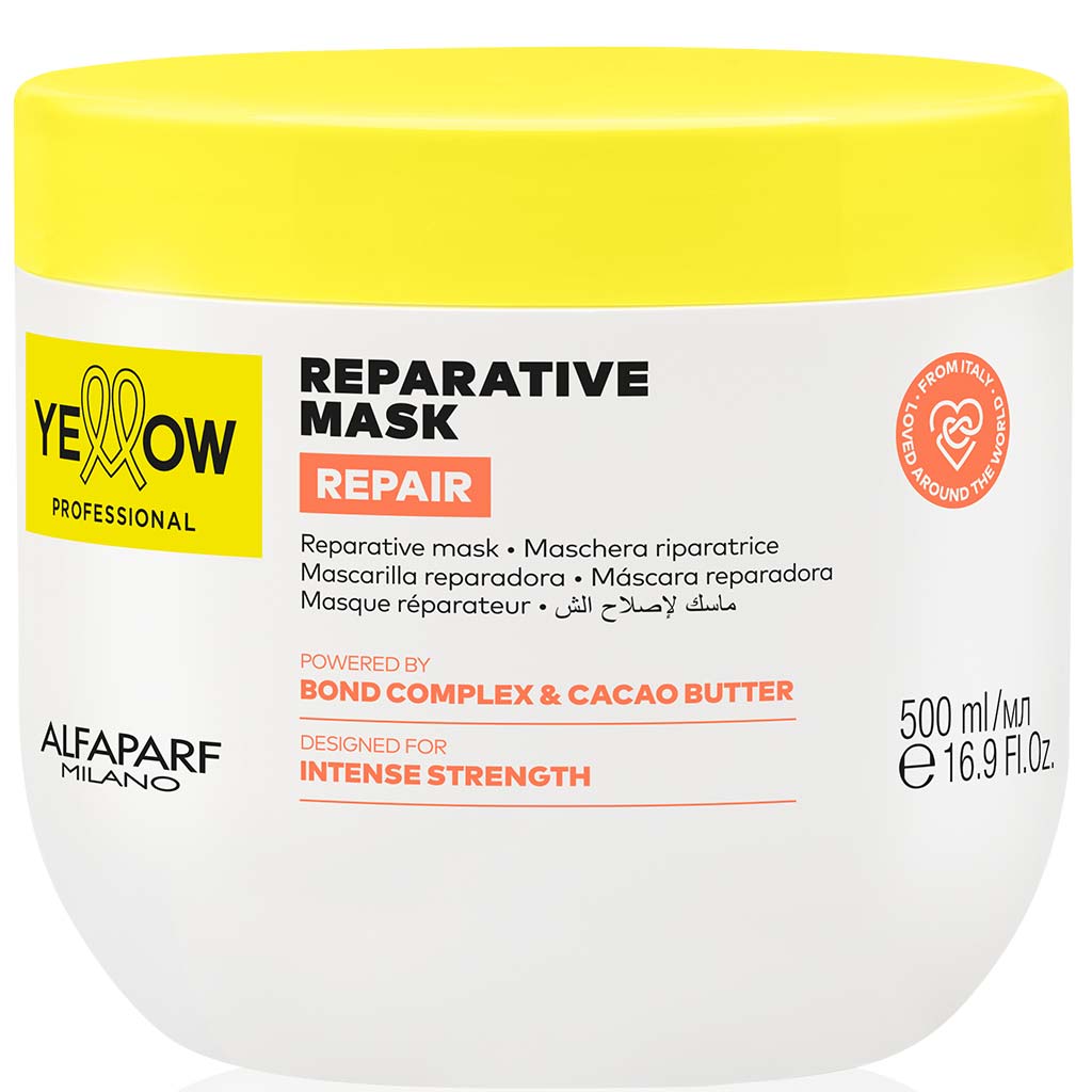 PF027295 YELLOW Repair Zədələnmiş saçlar üçün bərpaedici maska, 500 ml PF027295 YELLOW Repair Zədələnmiş saçlar üçün bərpaedici maska, 500 ml