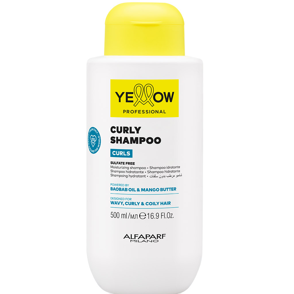 PF029437 YELLOW Curls Buruq və qıvrım saçlar Curly Shampoo, 500 ml PF029437 YELLOW Curls Buruq və qıvrım saçlar Curly Shampoo, 500 ml