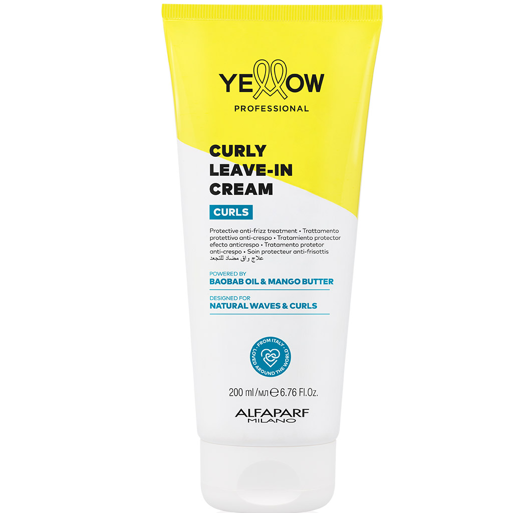 PF029441 YELLOW Curls Buruq və qıvrım saçlar üçün qoruyucu krem, 200 ml PF029441 YELLOW Curls Buruq və qıvrım saçlar üçün qoruyucu krem, 200 ml